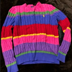 Kids Polo by Ralph Lauren Vibrant Striped Sweater